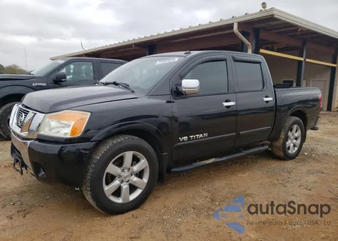 2011 Nissan Titan S из США, поврежденный, VIN 1N6BA0ED8BN314600